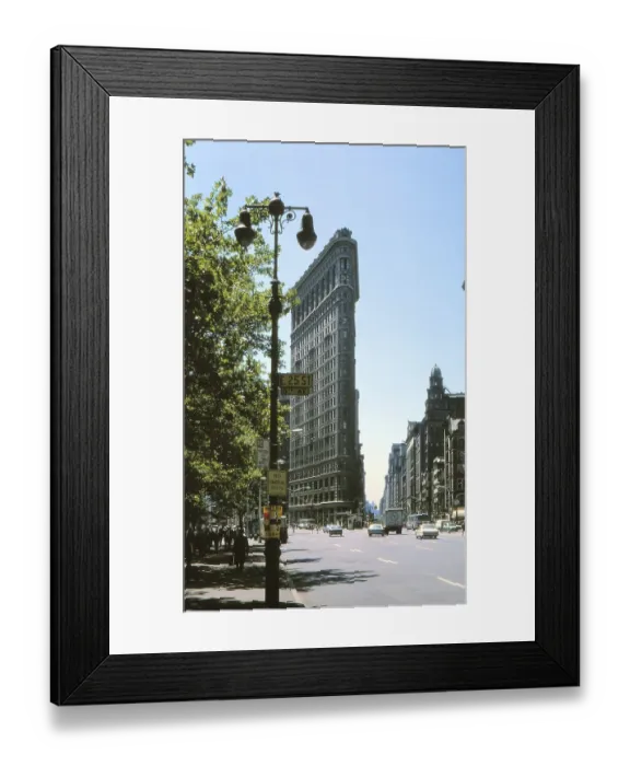 Framed Print : New York in 1966, Madison Square Framed Print : New York in 1966, Madison Square