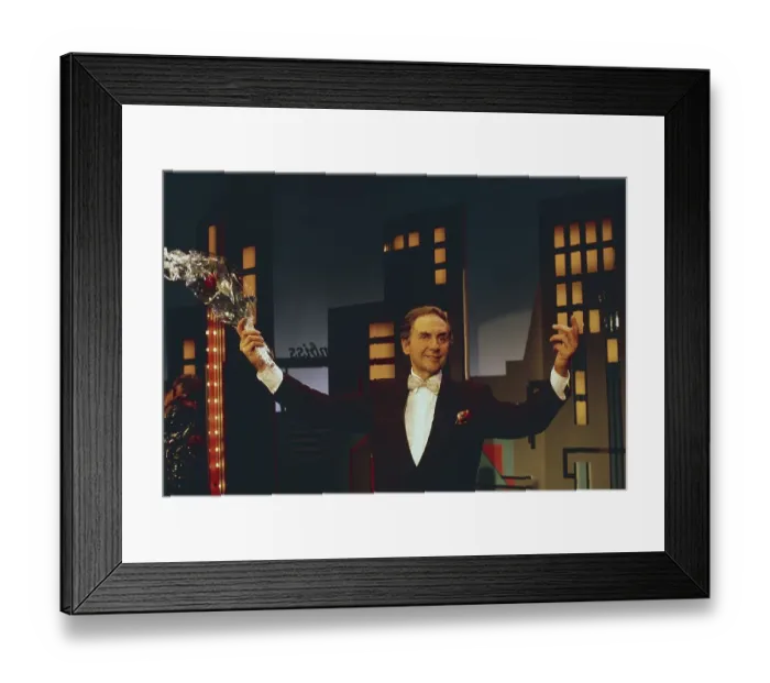 Framed Print : 17.04.1988, Hamburg, Performance Harald Juhnke, NDR-Talk-Show, Hamburg, Hamburg, Germany, Europe Framed Print : 17.04.1988, Hamburg, Performance Harald Juhnke, NDR-Talk-Show, Hamburg, Hamburg, Germany, Europe