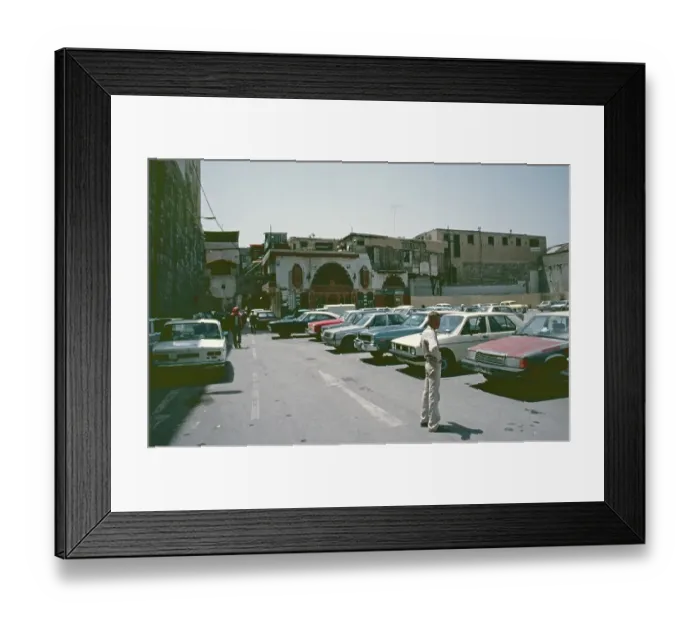 Framed Print : Arcades of former woman's chambers, Azim Palace, Damascus, Syria, May 1987, vintage, retro, old, historical, Asia Framed Print : Arcades of former woman's chambers, Azim Palace, Damascus, Syria, May 1987, vintage, retro, old, historical, Asia