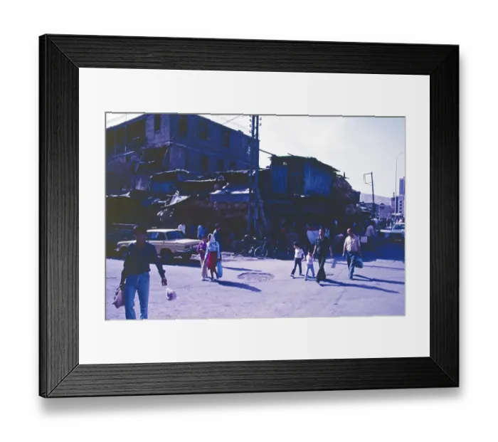 Framed Print : Shops outside Suq al-Hamidiya, Damascus, Syria, May 1987, vintage, retro, old, historic, Asia Framed Print : Shops outside Suq al-Hamidiya, Damascus, Syria, May 1987, vintage, retro, old, historic, Asia