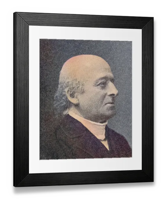 Framed Print : Rudolf Haym, 5 October 1821, 27 August 1901, was a German philosopher, Historical, digitally restored reproduction from a 19th century original Framed Print : Rudolf Haym, 5 October 1821, 27 August 1901, was a German philosopher, Historical, digitally restored reproduction from a 19th century original