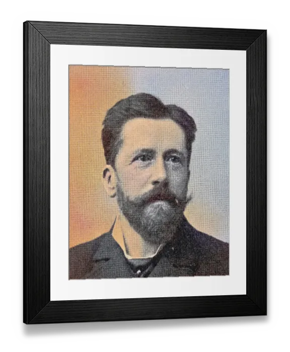 Framed Print : Carl Weitbrecht, born 8 December 1847, died 10 June 1904, was a German deacon, writer and literary historian, as well as a university lecturer and rector at the Technical University of Stuttgart, Historic Framed Print : Carl Weitbrecht, born 8 December 1847, died 10 June 1904, was a German deacon, writer and literary historian, as well as a university lecturer and rector at the Technical University of Stuttgart, Historic