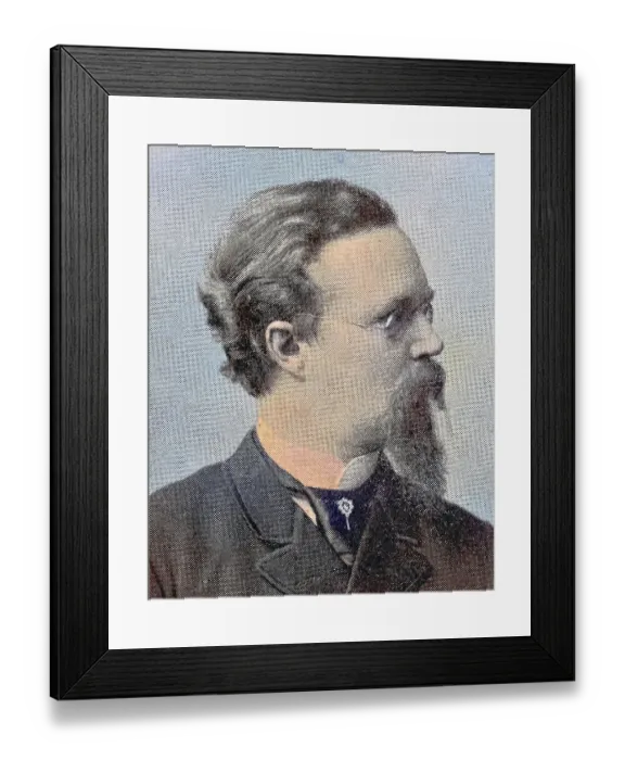 Framed Print : Gottfried Baist, Ulfa, Nidda, 28 February (1853), 22 October 1920, was a German Hispanist and Romance scholar, Historical, digitally restored reproduction from a 19th century original Framed Print : Gottfried Baist, Ulfa, Nidda, 28 February (1853), 22 October 1920, was a German Hispanist and Romance scholar, Historical, digitally restored reproduction from a 19th century original