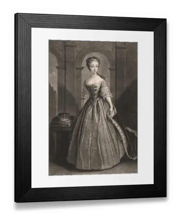 Framed Print : Princess Caroline Elisabeth of Great Britain, Ireland and Hanover (10 June 1713-28 December 1757) was the fourth child and third daughter of King George II of Great Britain and his woman Caroline of Ansbach, Historic Framed Print : Princess Caroline Elisabeth of Great Britain, Ireland and Hanover (10 June 1713-28 December 1757) was the fourth child and third daughter of King George II of Great Britain and his woman Caroline of Ansbach, Historic