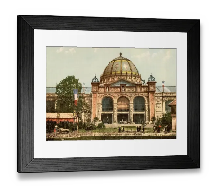 Framed Print : Le Palais de Beaux-Arts, Universal Exhibition, 1889, Paris, France, Historical, c. 1900, digitally restored reproduction from a 19th century original, Europe Framed Print : Le Palais de Beaux-Arts, Universal Exhibition, 1889, Paris, France, Historical, c. 1900, digitally restored reproduction from a 19th century original, Europe