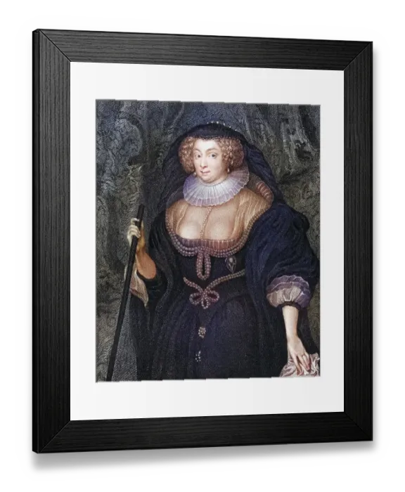 Framed Print : Frances Howard, Duchess of Richmond, Duchess of Lennox, c. 1578-1639, woman of Ludovic Stuart, Duke of Richmond Framed Print : Frances Howard, Duchess of Richmond, Duchess of Lennox, c. 1578-1639, woman of Ludovic Stuart, Duke of Richmond