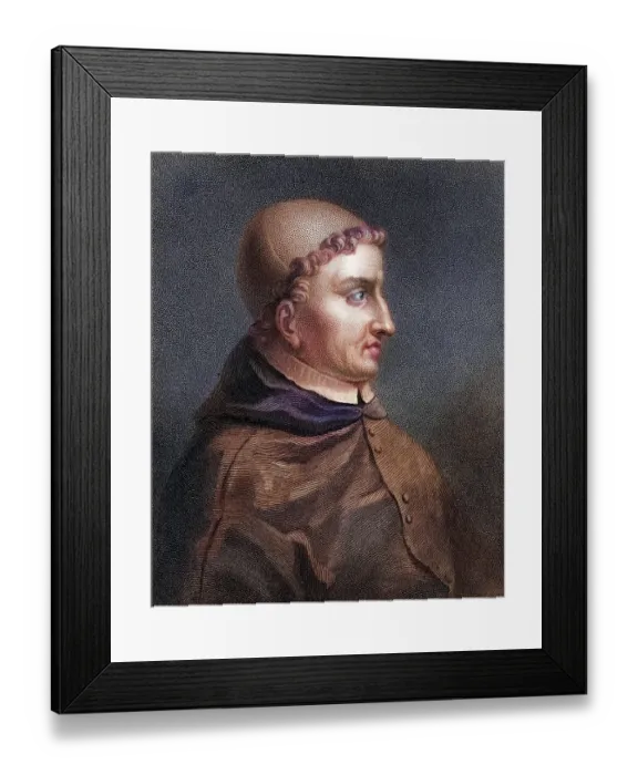 Framed Print : Cardinal Francisco Jimenez de Cisneros 1437-1517, Spanish prelate, religious reformer, From the book Gallery of Portraits, 1833, Historic, digitally restored reproduction from a 19th century original, Record date not stated Framed Print : Cardinal Francisco Jimenez de Cisneros 1437-1517, Spanish prelate, religious reformer, From the book Gallery of Portraits, 1833, Historic, digitally restored reproduction from a 19th century original, Record date not stated