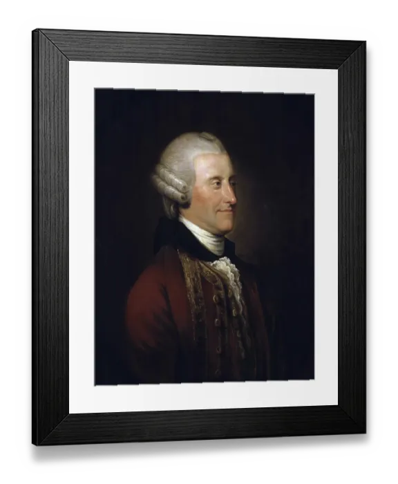 Framed Print : John Montagu, 4th Earl of Sandwich (1718-1792), British aristocrat and politician, inventor of the sandwich. Cook named the Sandwich Islands after him. Johann Zoffany or Zauffelij (1733-1810), German painter, mainly active in England Framed Print : John Montagu, 4th Earl of Sandwich (1718-1792), British aristocrat and politician, inventor of the sandwich. Cook named the Sandwich Islands after him. Johann Zoffany or Zauffelij (1733-1810), German painter, mainly active in England