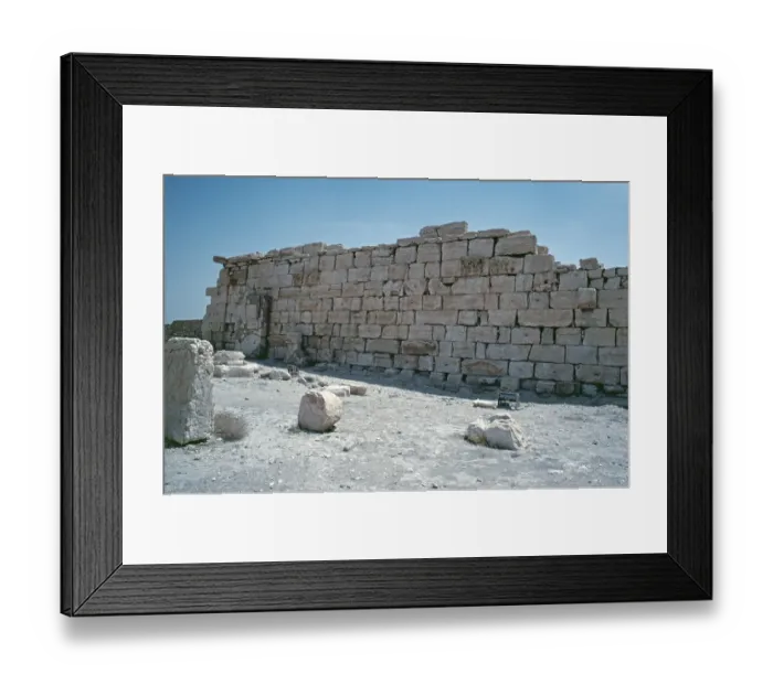 Framed Print : Northeast corner, Bel Temple, Palmyra, Tadmor, Syria, May 1987, vintage, retro, old, historical, Asia Framed Print : Northeast corner, Bel Temple, Palmyra, Tadmor, Syria, May 1987, vintage, retro, old, historical, Asia