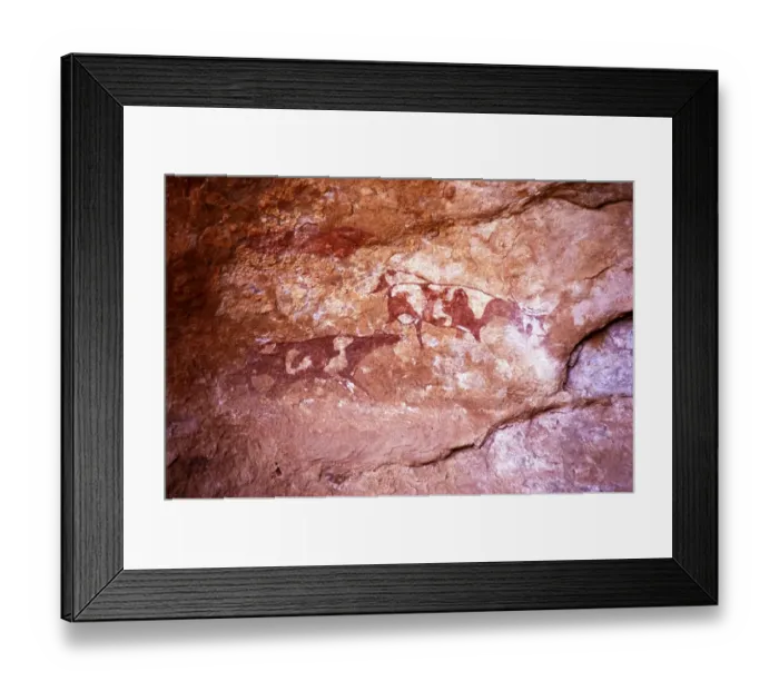 Framed Print : Famous prehistoric rock carvings of Tassili N'Ajjer, Algeria, North Africa 1973 Tassili N'Ajjer National Park, Africa Framed Print : Famous prehistoric rock carvings of Tassili N'Ajjer, Algeria, North Africa 1973 Tassili N'Ajjer National Park, Africa