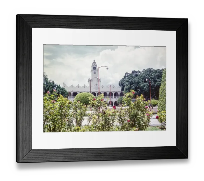 Framed Print : Municipal administration building, Ayuntamiento de Merida, Merida, Mexico 1961