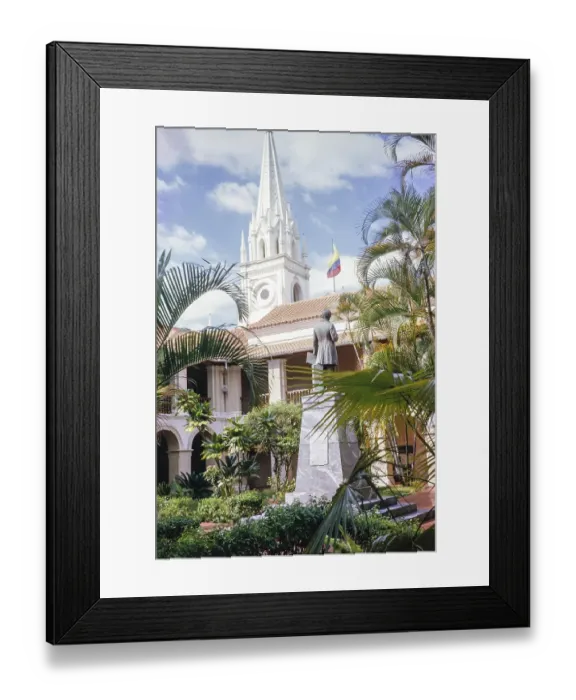 Framed Print : Palacio de las Academias y Biblioteca Nacional, Convent de San Francisco, National Library, Caracas, Venezuela, South America 1963, South America