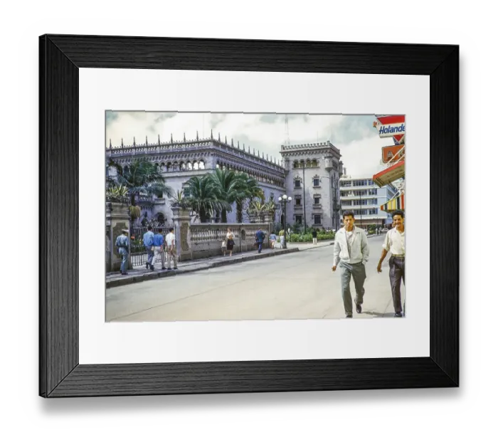 Framed Print : Guatemala City Police Headquarters, Guatemala, Central America around 1961, Central America Framed Print : Guatemala City Police Headquarters, Guatemala, Central America around 1961, Central America