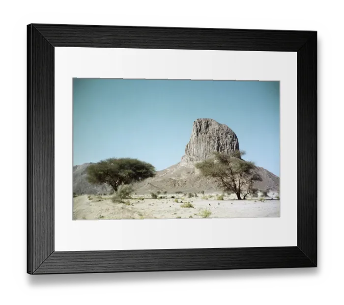Framed Print : Jebel Iharen, Mount Iharen, near Tamanrasset, Hoggar Mountains, Sahara Desert, Algeria, North Africa 1973, Africa