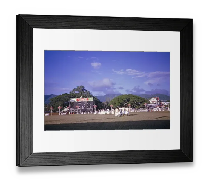 Framed Print : Young female dancers, Port of Spain, Trinidad c 1962 independence pageant Framed Print : Young female dancers, Port of Spain, Trinidad c 1962 independence pageant