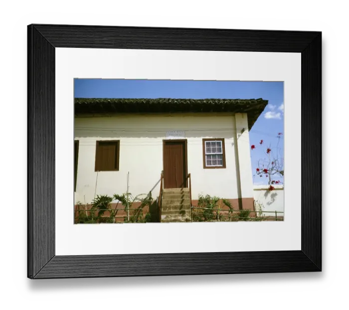 Framed Print : School building Fazenda Sant Anna, Campinas, Brazil, South America 1962, South America Framed Print : School building Fazenda Sant Anna, Campinas, Brazil, South America 1962, South America