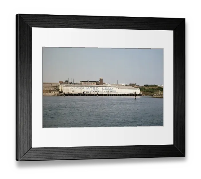 Framed Print : Associated Lead, Hayhole Works, East Howdon, Howdon on Tyne, Tyne and Wear, Northumberland, England, UK 1976 Framed Print : Associated Lead, Hayhole Works, East Howdon, Howdon on Tyne, Tyne and Wear, Northumberland, England, UK 1976