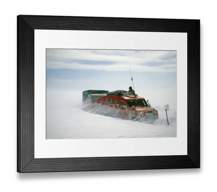 Framed Print : GUSI Bombardier B 12 snowmobile, Gudmundur Jonasson travel company Adventure Arctic Expedition to the frozen ice cap, Iceland, 1972, Europe Framed Print : GUSI Bombardier B 12 snowmobile, Gudmundur Jonasson travel company Adventure Arctic Expedition to the frozen ice cap, Iceland, 1972, Europe