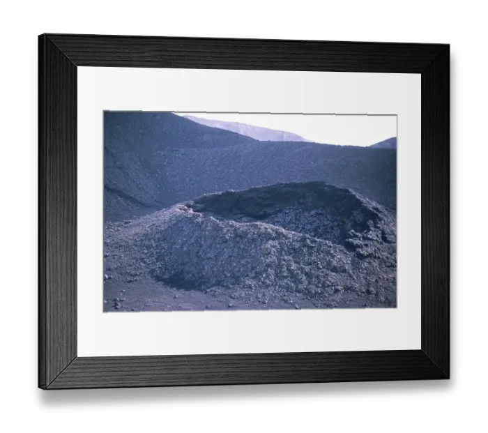Framed Print : Volcanic landscape with craters and volcanic cones, Timanfaya National Park, Lanzarote, Canary Islands, Spain 1979 Framed Print : Volcanic landscape with craters and volcanic cones, Timanfaya National Park, Lanzarote, Canary Islands, Spain 1979