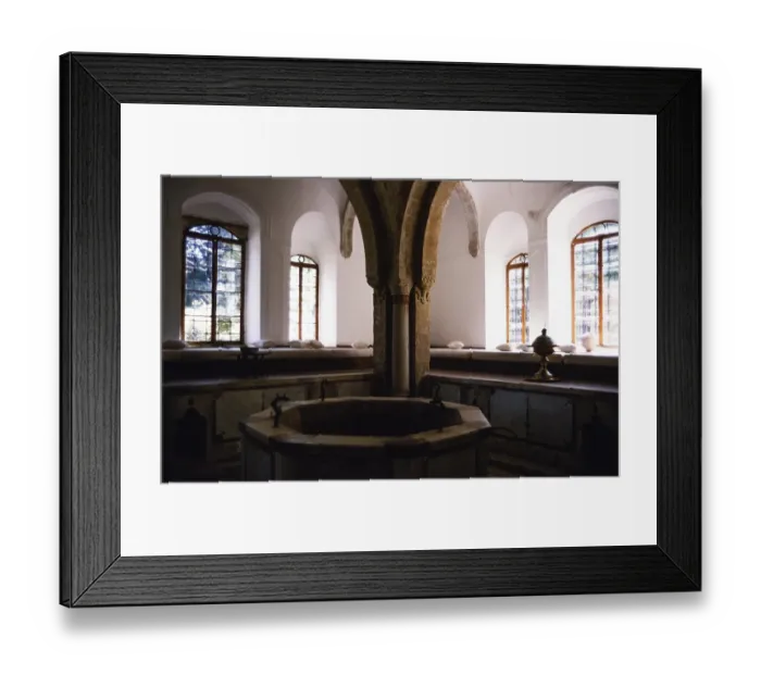 Framed Print : Interior of Beit Eddine, Beit ed Dine, Beiteddine Palace of Emir Bashir, Chouf, Lebanon 1998
