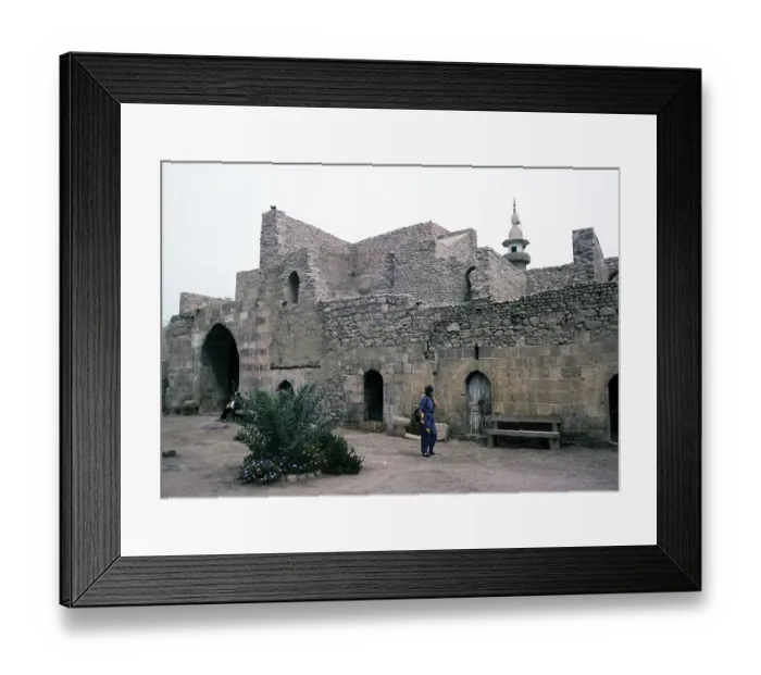 Framed Print : Aqaba Castle, Mamluk Castle, Aqaba, Jordan, Crusader fortress in 1998, Asia Framed Print : Aqaba Castle, Mamluk Castle, Aqaba, Jordan, Crusader fortress in 1998, Asia