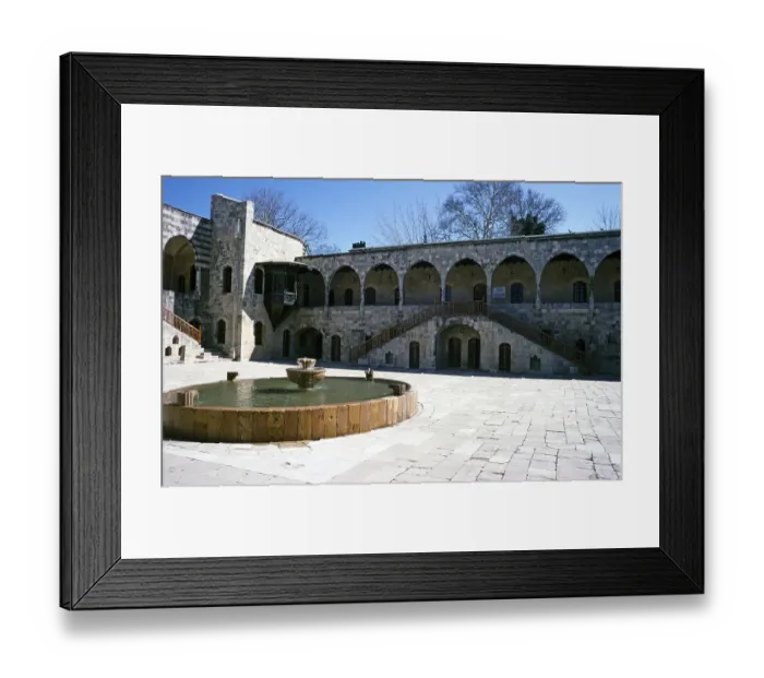 Framed Print : Water fountain in Beit Eddine, Beit ed Dine, Beiteddine Palace of Emir Bashir, Chouf, Lebanon 1998 Framed Print : Water fountain in Beit Eddine, Beit ed Dine, Beiteddine Palace of Emir Bashir, Chouf, Lebanon 1998