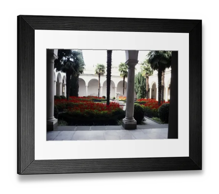 Framed Print : Inner courtyard of the Livadia Palace, Yalta, Crimea, Russia, 1997, Europe Framed Print : Inner courtyard of the Livadia Palace, Yalta, Crimea, Russia, 1997, Europe