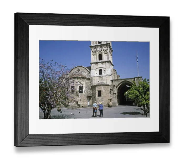 Framed Print : Tourists in front of the Church of St Lazarus or St Lazarus, Larnaca, Cyprus, 1998, Europe Framed Print : Tourists in front of the Church of St Lazarus or St Lazarus, Larnaca, Cyprus, 1998, Europe