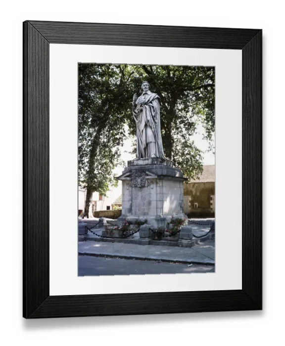Framed Print : Statue of Cardinal Richelieu 1585 1642, Richelieu, Indre et Loire, France 1976 Framed Print : Statue of Cardinal Richelieu 1585 1642, Richelieu, Indre et Loire, France 1976