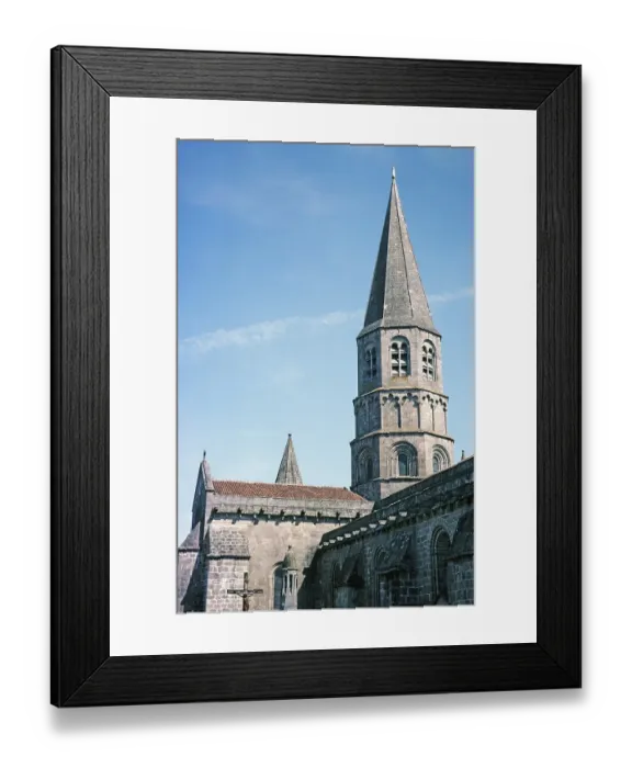 Framed Print : Church Collegiale Saint Pierre, Saint Pierre du Dorat, Haute Vienne, France 1976 Framed Print : Church Collegiale Saint Pierre, Saint Pierre du Dorat, Haute Vienne, France 1976