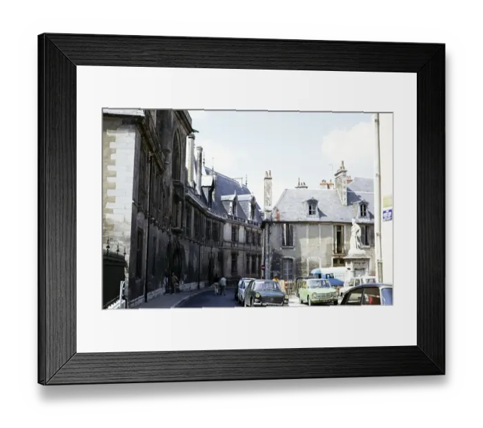 Framed Print : Jacques Coeur Palais, Bourges, France 1971