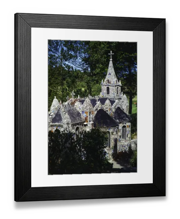 Framed Print : Kleine Kapelle in Les Vauxbelets, Guernsey, Kanalinsel, Grossbritannien, Juni 1974, Europe Framed Print : Kleine Kapelle in Les Vauxbelets, Guernsey, Kanalinsel, Grossbritannien, Juni 1974, Europe