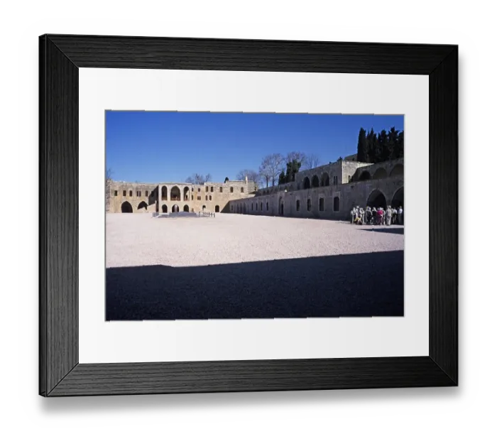 Framed Print : Tour group in the courtyard of Beit Eddine, Beit ed Dine, Beiteddine Palace of Emir Bashir, Chouf, Lebanon 1998 Framed Print : Tour group in the courtyard of Beit Eddine, Beit ed Dine, Beiteddine Palace of Emir Bashir, Chouf, Lebanon 1998