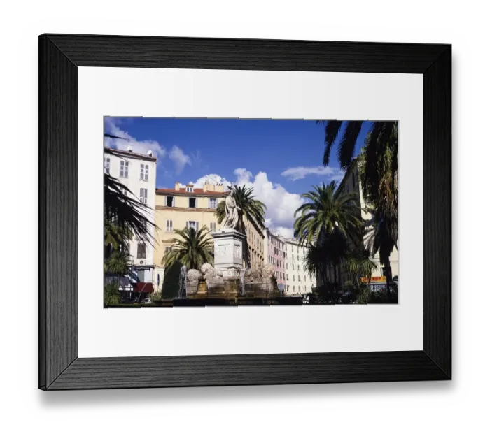 Framed Print : Napoleon statue on the Place Foch, Ajaccio, Corsica, France, 1998, Europe Framed Print : Napoleon statue on the Place Foch, Ajaccio, Corsica, France, 1998, Europe
