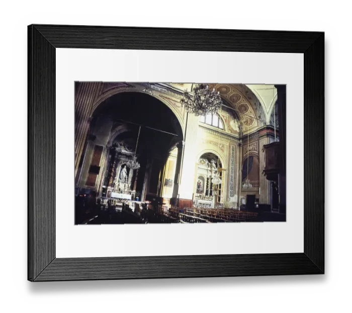 Framed Print : Cathedral of the Assumption of the Virgin Mary, Ajaccio, Corsica, France 1998, built between 1577 and 1593