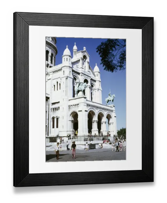 Framed Print : Sacre CRur Basilica, Sacre Coeur Church, Paris, France 1971 Framed Print : Sacre CRur Basilica, Sacre Coeur Church, Paris, France 1971