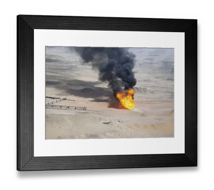 Framed Print : Oil industry in Ras Tanura area, Saudi Arabia, drilling rig in desert 1979, Asia Framed Print : Oil industry in Ras Tanura area, Saudi Arabia, drilling rig in desert 1979, Asia