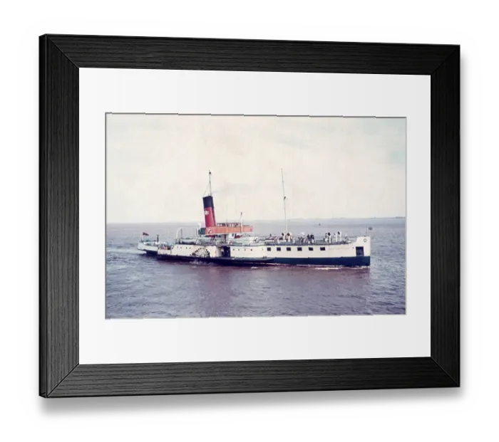 Framed Print : PSS Wingfield Castle, River Humber estuary rail ferry, England, UK Framed Print : PSS Wingfield Castle, River Humber estuary rail ferry, England, UK