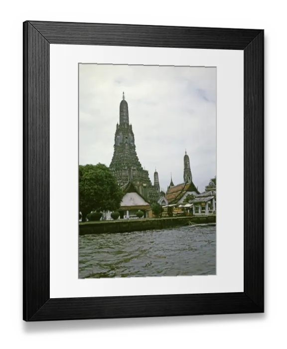 Framed Print : Stupas des buddhistischen Tempels Wat Arun, Bangkok, Thailand, Asien im Jahr 1964, Asia Framed Print : Stupas des buddhistischen Tempels Wat Arun, Bangkok, Thailand, Asien im Jahr 1964, Asia