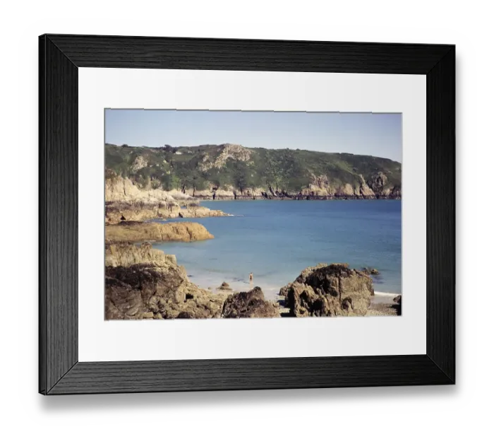Framed Print : Moulin Houet Bay, Guernsey, Kanalinsel, Grossbritannien, Juni 1974, Europe Framed Print : Moulin Houet Bay, Guernsey, Kanalinsel, Grossbritannien, Juni 1974, Europe