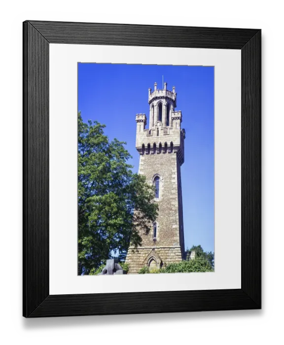 Framed Print : Victoria Tower, St. Peter Port, Guernsey, Kanalinsel, Grossbritannien, Juni 1974, Europe