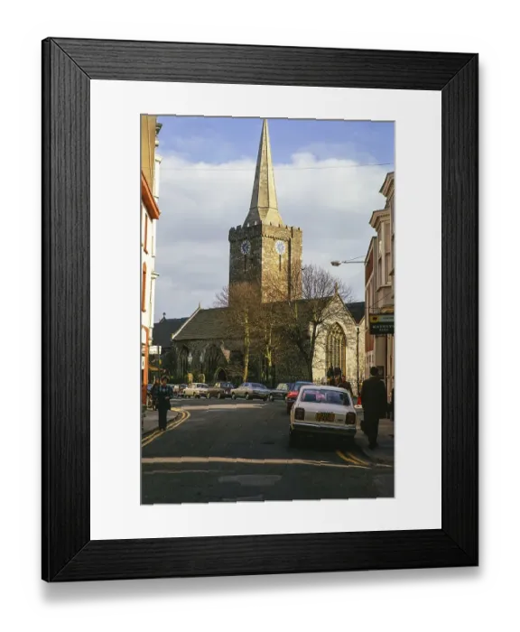 Framed Print : St. Mary's Kirche, Tenby, Pembrokeshire, Wales, UK Mai 1970 Framed Print : St. Mary's Kirche, Tenby, Pembrokeshire, Wales, UK Mai 1970