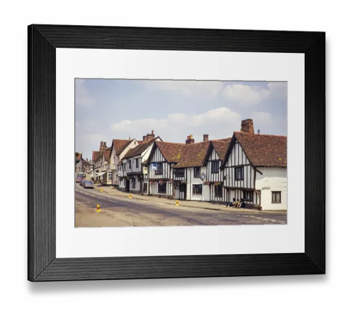 Framed Print : Historische mittelalterliche Gebaeude, Swan Hotel, Lavenham, Suffolk, England, UK, Juli 1972 Framed Print : Historische mittelalterliche Gebaeude, Swan Hotel, Lavenham, Suffolk, England, UK, Juli 1972