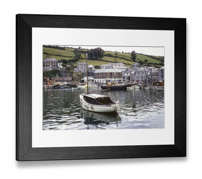 Framed Print : Hafen von Mevagissey, Cornwall, England, UK 1964 Framed Print : Hafen von Mevagissey, Cornwall, England, UK 1964