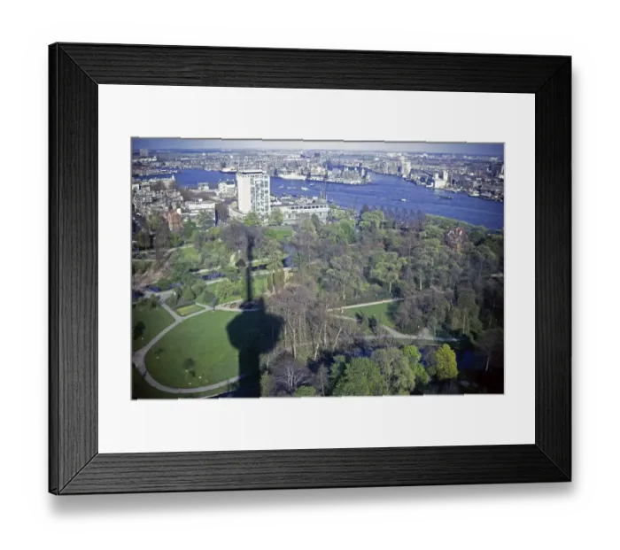 Framed Print : View of the Hotel New York in Katendrecht, Rotterdam, Netherlands, from the Euromast, 1971 Framed Print : View of the Hotel New York in Katendrecht, Rotterdam, Netherlands, from the Euromast, 1971