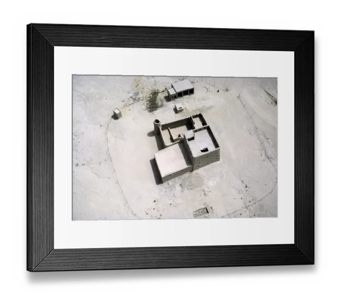 Framed Print : Traditional mud house and mud complex in the desert, Saudi Arabia 1979 Framed Print : Traditional mud house and mud complex in the desert, Saudi Arabia 1979