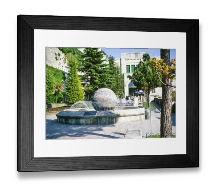 Framed Print : Cassa di Risparmio, Republic of San Marino, Europe 1969 Framed Print : Cassa di Risparmio, Republic of San Marino, Europe 1969