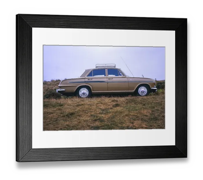 Framed Print : Vauxhall VX four ninety saloon 1964, Great Britain