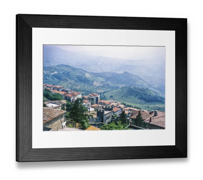 Framed Print : Republic of San Marino, Europe 1969
