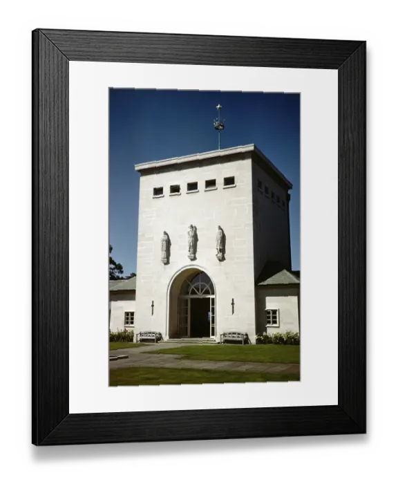 Framed Print : Air Forces Memorial, Runnymede, Englefield Green, Egham, Surrey, England, UK c 1963